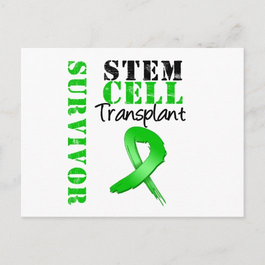 Survivor - Stem Cell Transplant Briefkaart (Voorkant)