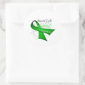 Survivor - Stem Cell Transplant Ronde Sticker (Tas)