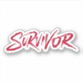 Survivor Sticker (Voorkant)