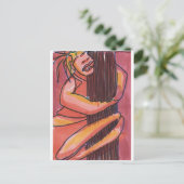 Survivor voor het beste leven briefkaart (Staand voorkant)