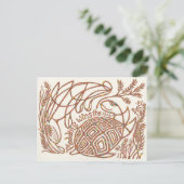 Survivors Hub 10: Aesop's Tortoise en Hare Briefkaart (Staand voorkant)