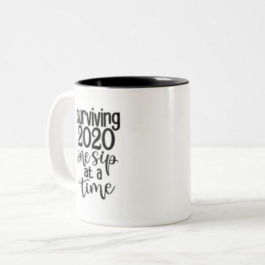 Survivre 2020 Mug (Devant gauche)