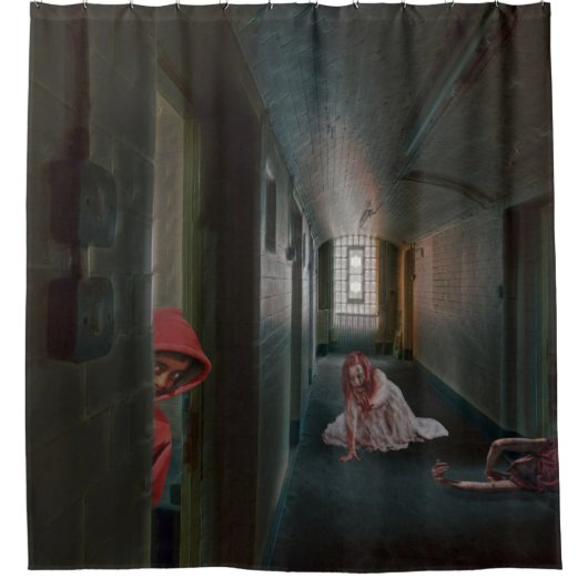 Survivre rideau de douche (Devant)