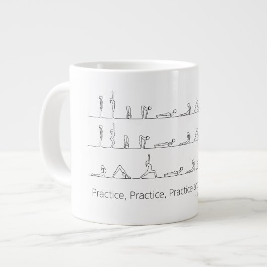 Surya Namaskar_Ashtanga Vinyasa Yoga Mug (Devant gauche)