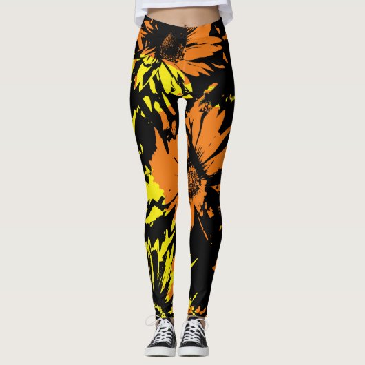 Surya Namaskar (zonnebedekking) Leggings (Voorkant)