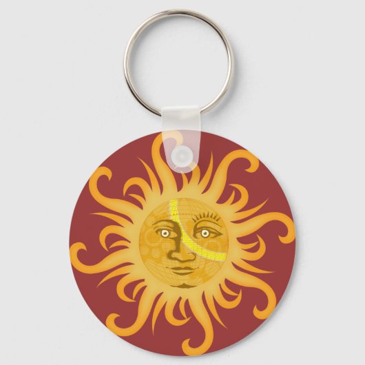 Suryadev: De zon Sleutelhanger (Voorkant)