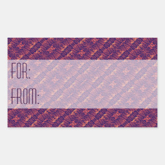 Suryasta Stripes Gift Label