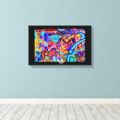 Sus Canvas Afdruk (Insitu (Houten vloer))