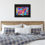 Sus Canvas Afdruk (Insitu (Slaapkamer))