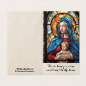 Sus Mary - Cartes de Noël athée - 25pk Petit (Outside Unfolded)