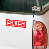 Sus Stamp Bumpersticker (Op Truck)