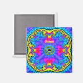 SUSAN ~ Aimant de conception fractale 3D Fluoro (Recto/Verso)