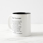 Susan B. Anthony - féministe vrai - tasse (Devant gauche)