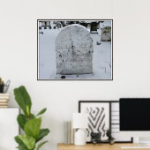 Susan B. Anthony Grave Headstone Poster (Thuiskantoor)