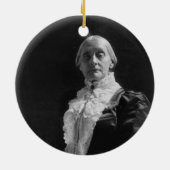 Susan B. Anthony Keramisch Ornament (Achterkant)