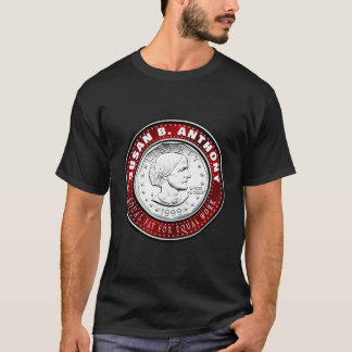 Susan B Anthony vooraanstaand lijfspreker voor gen T-shirt