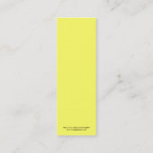 Susan Bladwijzer Mini Visitekaartje (Achterkant)