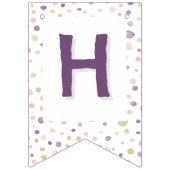Susan Confetti Aquarelle Dots Bunt Drapeau (Deuxième drapeau)