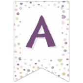 Susan Confetti Aquarelle Dots Bunt Drapeau (Troisième drapeau)