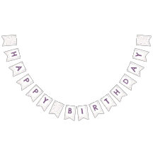 Susan Confetti Waterverf Stippen Bunting Flag