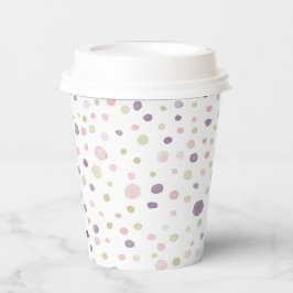 Susan Confetti Waterverf Stippen Paper Cup Papieren Bekers