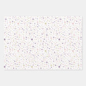 Susan Confetti Waterverf Stippen Wrapping Paper (Voorkant)