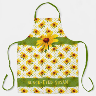 Susan Floral Foto Polka-Stippen Schort