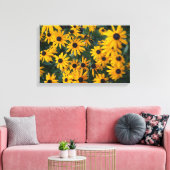 Susan Flowers Canvas Afdruk (Insitu (Woonkamer))