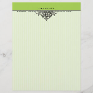 Susan: LETTERHEAD - mooie renaissance 12 Gepersonaliseerd Briefhoofd