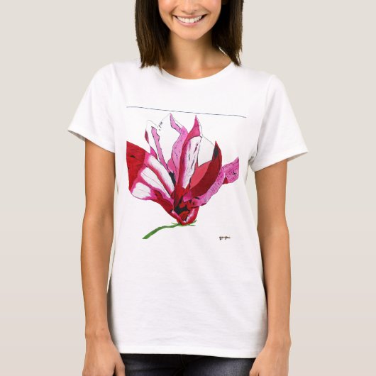 Susan Magnolia T-shirt (Voorkant)