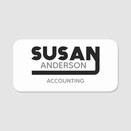 Susan Name Tag (Voorkant)