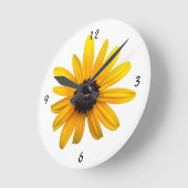 Susan Wall Clock met zwarte ogen Ronde Klok (Hoek)
