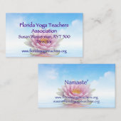 Susan Wasserman Carte de visite FYTA (Devant / Derrière)