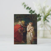 Susanna en de Elders, 1856 Briefkaart (Staand voorkant)