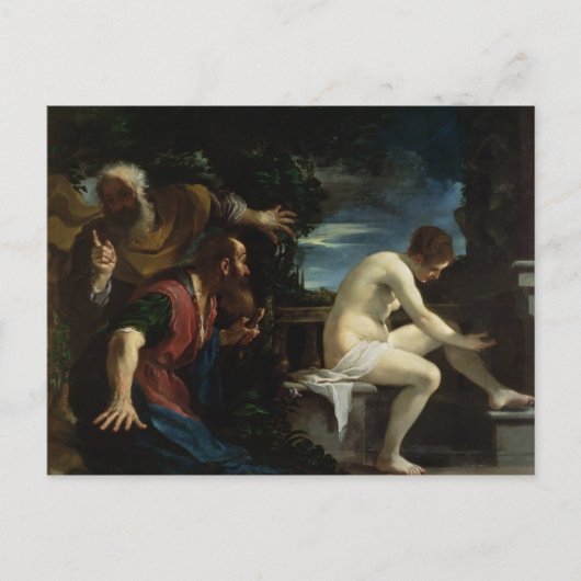 Susanna en de Elders Briefkaart (Voorkant)