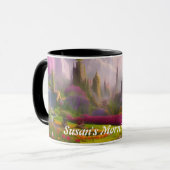 Susan's Morning Tea Gepersonaliseerd  Mok (Voorkant links)