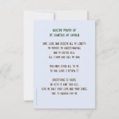 Suscipe Prayer of St. Ignatius, Take Lord, Receive (Achterkant)