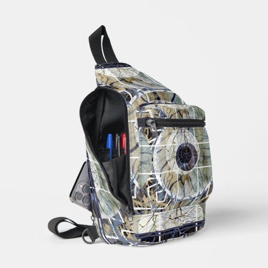 Susea Blu Studios Bliksem Sling Tas (Open)