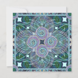 Susea Blu Studios Feather Mandela Kaart