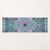 Susea Blu Studios Feather Yoga Mat (Voorkant (horizontaal))