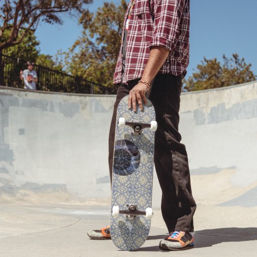 Susea Blu Studios Fire Flicker Skateboard Deck (Extérieur 2)