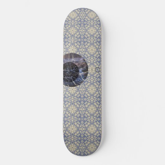 Susea Blu Studios Fire Flicker Skateboard Deck (Voorkant)