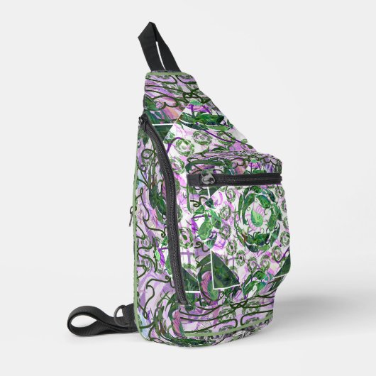 Susea Blu Studios Garden Sling Tas (Linkerhoek)