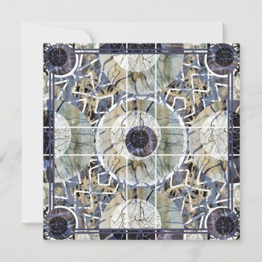 Susea Blu Studios Lightning Carte Mandela (Devant)