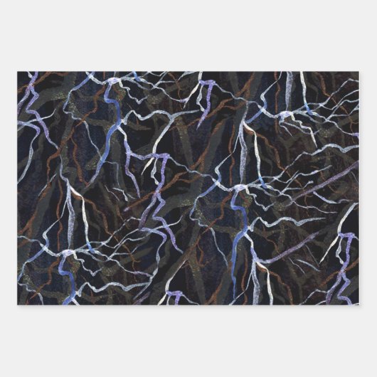 Susea Blu Studios Lightning (Nuit) Papier d'envelo (Devant)