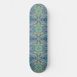 Susea Blu Studios Peacock Skateboard Deck