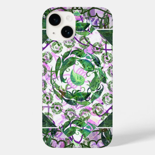 Susea Blu Studios Tuin iPhone Case (Achterkant)