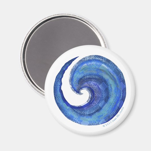 Susea Blu Studios Water Magnet (Recto/Verso)