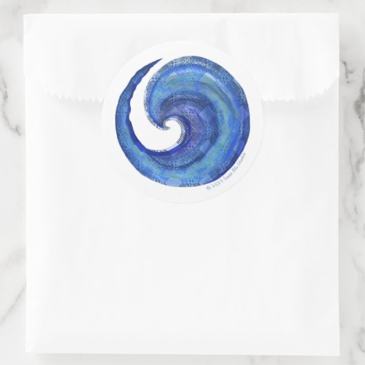 Susea Blu Studios Water Sticker (Tas)