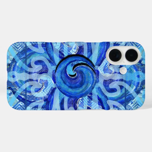 Susea Blu Studios Wave coque iphone (Verso (horizontal))